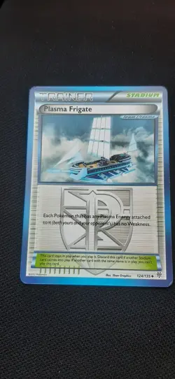 124/135 Plasma Frigate Plasma Storm Uncommon Pokemon Card TCG Trading Card Game - Image 1