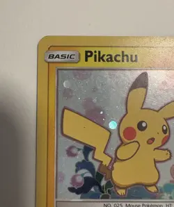 2019 Pokemon Team Up Pikachu Holo Promo #SM162 Black Star Promo Card - Image 4