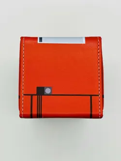 Pokemon Card Deck Box Trainer Red Retro Game Boy TCG Fits 100 Cards - Image 4