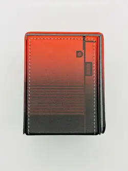 Pokemon Card Deck Box Trainer Red Retro Game Boy TCG Fits 100 Cards - Image 5