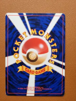 Mr. Mime No. 122 Holo Rare LP Jungle Pokemon Card Japanese 1997 Vintage Old Back - Image 2