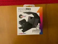 GameGenic Card Storage Sidekick Pro 100+ XL Convertible - Black New - Image 1