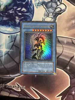 Black Luster Soldier 1st Edition Yu-Gi-Oh Card SYE-024 Ultra Rare LP/VLP - Image 1