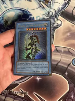 Black Luster Soldier 1st Edition Yu-Gi-Oh Card SYE-024 Ultra Rare LP/VLP - Image 2