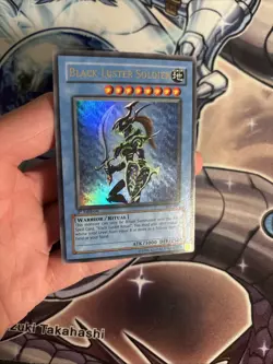 Black Luster Soldier 1st Edition Yu-Gi-Oh Card SYE-024 Ultra Rare LP/VLP - Image 3