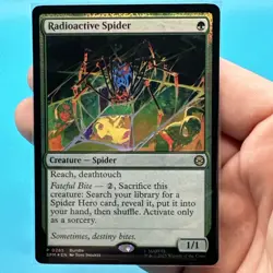RADIOACTIVE SPIDER Marvel's Spider-man SPM Magic MTG CARD FOIL 0285 - Image 3