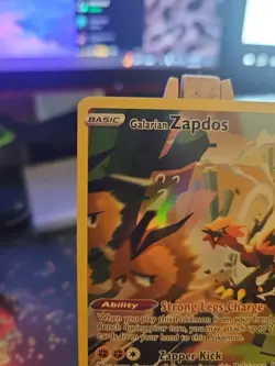Galarian Zapdos SWSH283 Holo Promo Card NM - Image 2