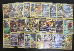 Pokemon card Korean Lot 28 CHR Full Complete Set S8b VMAX Climax Used(LP) Art - Image 1