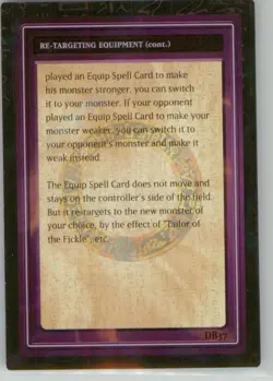 Yu-Gi-Oh! Tip Card #37/50 Exodia Decks 1996 - Image 2