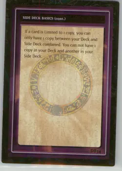 Yu-Gi-Oh! Tip Card #34/50 Exodia Decks 1996 - Image 2