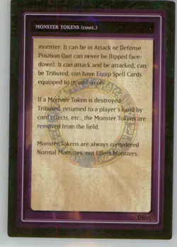Yu-Gi-Oh! Tip Card #15/50 Exodia Decks 1996 - Image 2