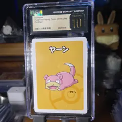 ✨✨ CGC 10 Pristine Slowpoke Old Maid 2019 Japanese Pokemon Card - Image 1