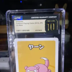 ✨✨ CGC 10 Pristine Slowpoke Old Maid 2019 Japanese Pokemon Card - Image 3