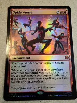 Spider-Verse - #93 Foil Spider-Man - Mtg - Image 1