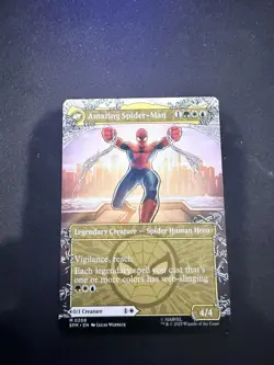 Mtg: Spiderman, Peter Parker/ Amazing Spiderman Mythic Rare 0208 Non Foil - Image 1