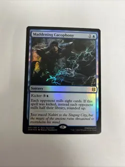 Maddening Cacophony Foil Zendikar Rising MTG - Image 1