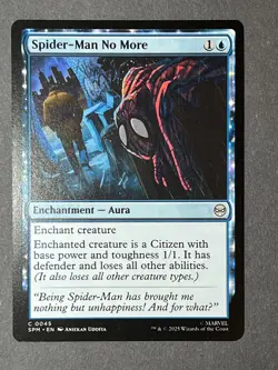 MTG Marvel's Spider-Man Spider-Man No More 0045 Regular - Image 1