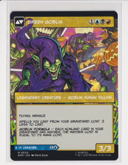 MTG x Spider-Man Norman Osborn / Green Goblin 0220 - Borderless NON-FOIL - Image 2