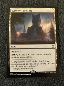 Magic The Gathering MTG - Gavony Township - Streets of New Capenna Regular - Image 1