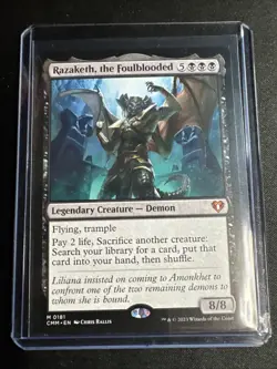 MTG Razaketh, the Foulblooded - Commander Masters #181 Mythic - Image 1