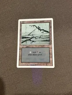 Magic The Gathering ✨SWAMP LAND (Alternate Version) ✨4th Edition NM/M MTG NP - Image 1