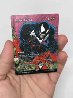 Sensational Spider-Man (Borderless) Marvel's Spider-Man MTG Regular NM - Image 4