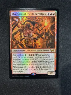 Mtg - Overlord of the Boilerbilges Duskmourn: House of Horror FOIL - Image 1