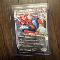 Spectacular Spider-Man (Borderless) Marvel's Spider-Man Regular NM MTG - Image 1