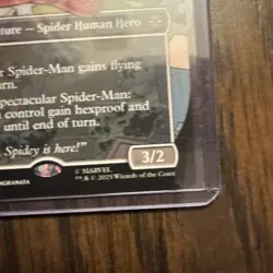 Spectacular Spider-Man (Borderless) Marvel's Spider-Man Regular NM MTG - Image 4