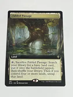 MTG - Fabled Passage (Extended Art) - Throne of Eldraine - M/NM - Magic Pioneer - Image 1