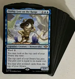 Fblthp, Lost On the Range Commander Deck EDH MTG Blue Custom 100 Cards - Image 1