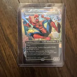 MTG Marvel Spider-Man, Spectacular Spider-Man - Borderless Foil - Image 1