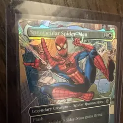 MTG Marvel Spider-Man, Spectacular Spider-Man - Borderless Foil - Image 2
