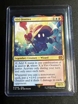Vivi Ornitier MTG Magic the Gathering Final Fantasy Mythic 0248 - Image 1