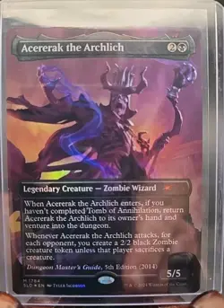 Acererak the Archlich (Rainbow Foil) MTG Secret Lair Drop Foil Near Mint - Image 1
