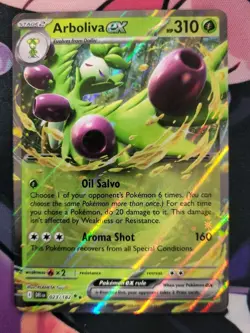 Arboliva ex 023/182 Double Rare- Pokemon TCG: S&V Destined Rivals-NM - Image 1