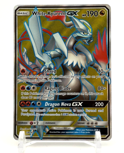 Pokemon Dragon Majesty White Kyurem GX SM141 Sm Holo Black Star Promo - Image 1