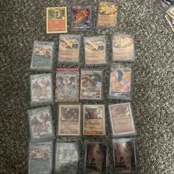 Pokemon TCG Charmander, Charmeleon, Charizard Non Holo, Mint/NM Collection - Image 1