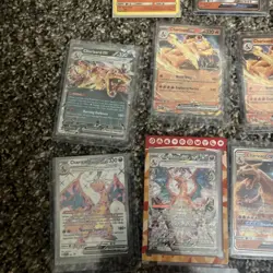Pokemon TCG Charmander, Charmeleon, Charizard Non Holo, Mint/NM Collection - Image 5