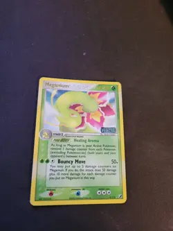 Pokemon TCG Meganium Reverse Holo Stamped - 9 / 115 Unseen Forces - LP - Image 1