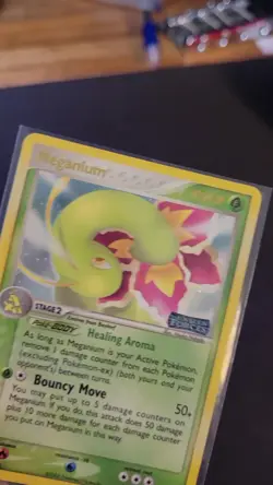 Pokemon TCG Meganium Reverse Holo Stamped - 9 / 115 Unseen Forces - LP - Image 2