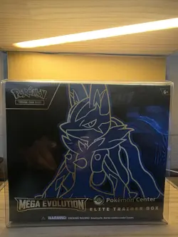 Pokemon TCG Mega Evolution Pokemon Center Elite Trainer Box Gardevoir Lucario - Image 2