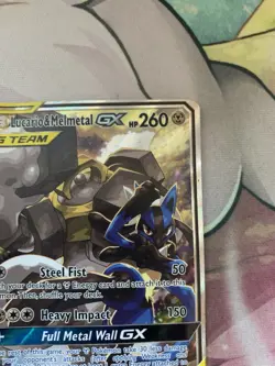 Pokemon Sun & Moon LUCARIO & MELMETAL GX Tag Team Alternate Art Promo #SM192 HP! - Image 4