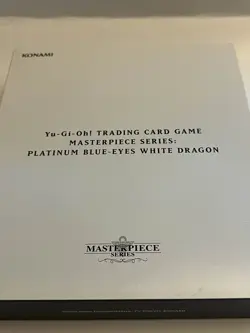 Yugioh Masterpiece Series Platinum Blue Eyes White Dragon & Dark Magician - Image 3