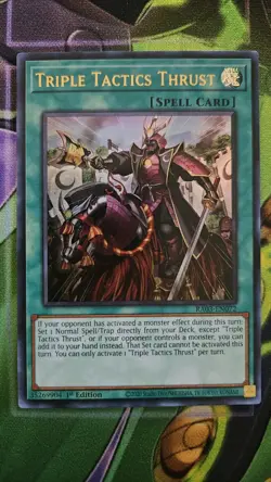 YuGiOh! Triple Tactics Thrust RA03-EN072 Ultra Rare (UR) 1st Edition NM/M - Image 1