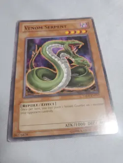 YUGIOH VENOM SNAKE / CRYSTAL BEAST - Image 1