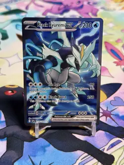 Pokemon TCG Black Kyurem EX Ultra Rare Card #218/191 Surging Sparks - Image 1