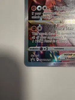 Pokemon TCG SWSH: Sword & Shield Promo Cards #SWSH291 Lucario VSTAR NM - Image 2