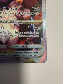 Pokemon TCG SWSH: Sword & Shield Promo Cards #SWSH291 Lucario VSTAR NM - Image 3