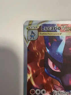 Pokemon TCG SWSH: Sword & Shield Promo Cards #SWSH291 Lucario VSTAR NM - Image 4